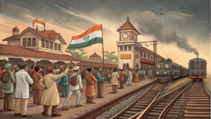 From Colonial Tracks to Freedom: How Railways Shaped India’s Independence 