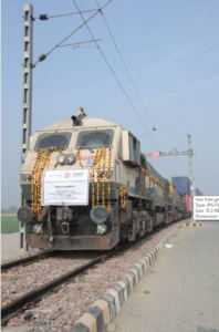 Started the New High-Speed Train from Gurugram to Mundra Port