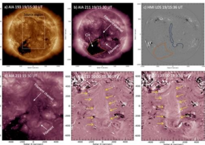 Indian astronomers Trace Major Geomagnetic Storm to Minor Solar CMEs