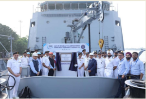 Navy Receives Final Large Survey Vessel ‘Sanshodhak’ from GRSE