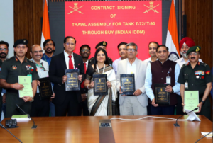 MoD inks ₹975 crore deals for tank-mounted TRAWL systems