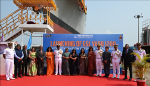 Indian Navy’s First NGOPV ‘Shachi’ Launched at GSL