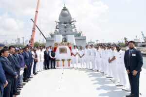 Indigenous Stealth Frigate ‘Mahendragiri’ Inducted into Indian Navy