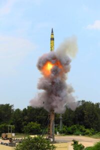 Agni-1 Ballistic Missile Successfully Test-Fired