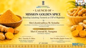 Lakadong Turmeric Gets Global Push with Mission Golden Spice