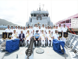 Indian Navy Inducts Second Mahe-Class Anti-Submarine Warfare Craft