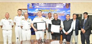 Indian Navy Receives Second Indigenous Diving Support Vessel ‘Nipun’