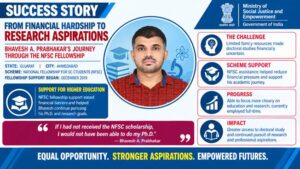 Fellowship Support Helps Bhavesh Turn Ph.D. Dream into Reality